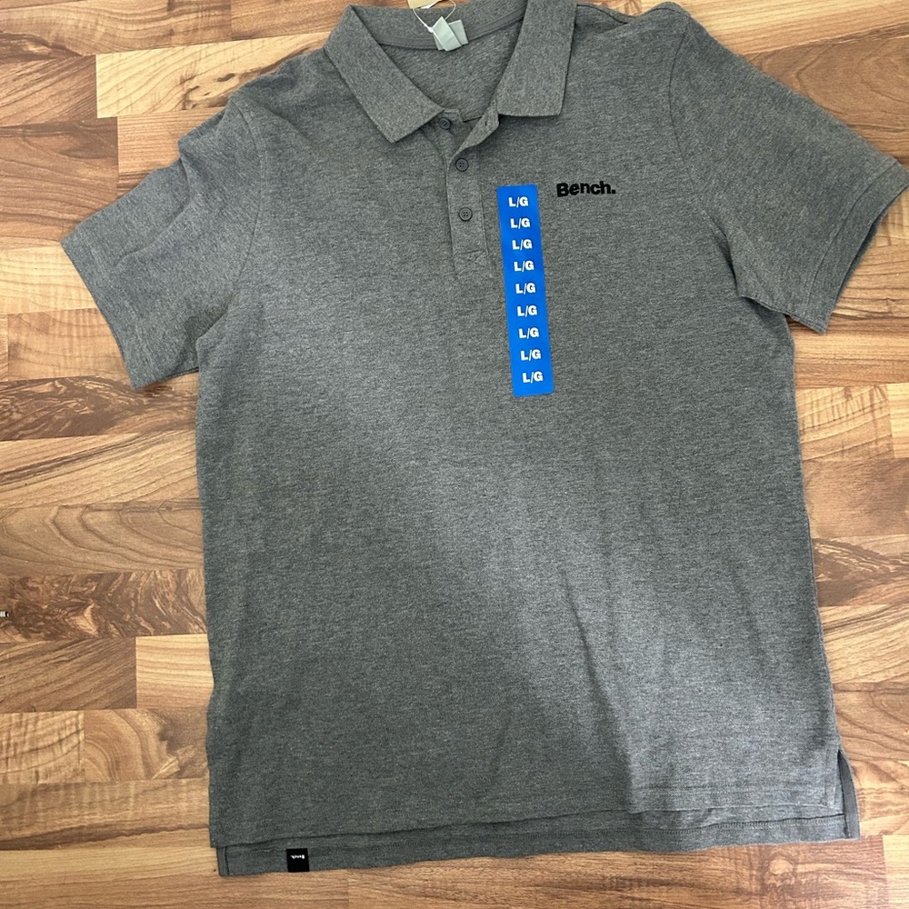 BNWT Bench Gray Polo Shirt